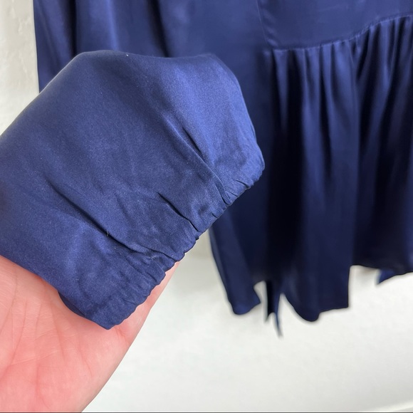 Calypso St Barth Peasant Tie Blouse - Picture 9 of 11